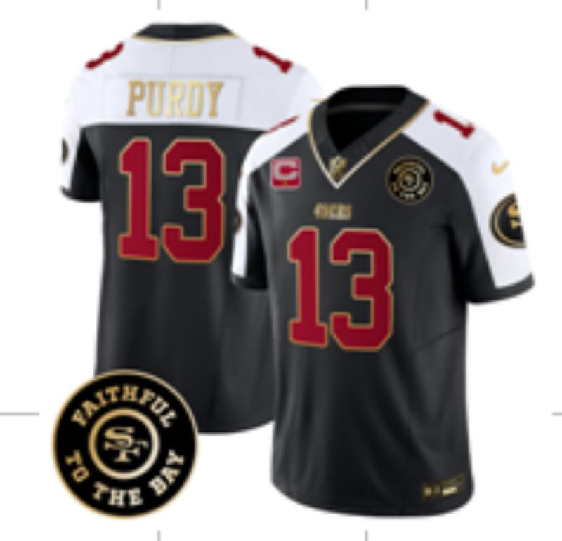 Men Nike San Francisco 49ers #54 Warner black Limited NFL 2025 Jersey 0056->san francisco 49ers->NFL Jersey